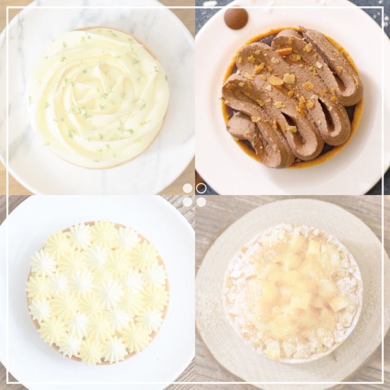 艾薇恩【四次圆】浓情可可塔 Dense Love Cocoa Tart - 零食/点心 - 新鲜食材 咖啡色
