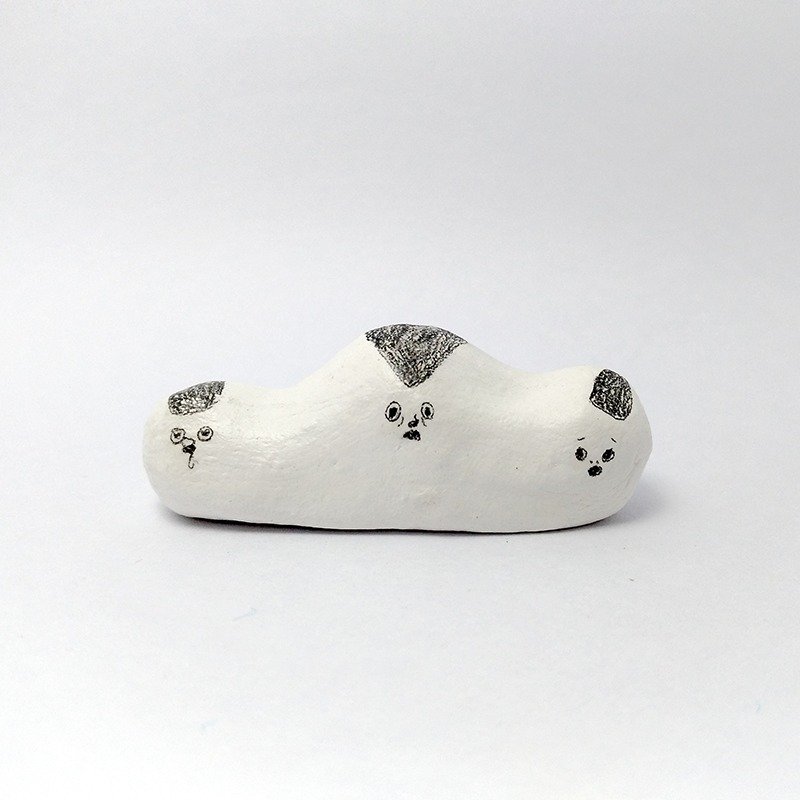 小小山峦之四/桌面生物:笔搁 摆件 摆饰 文具 黏土 - 其他 - 粘土 