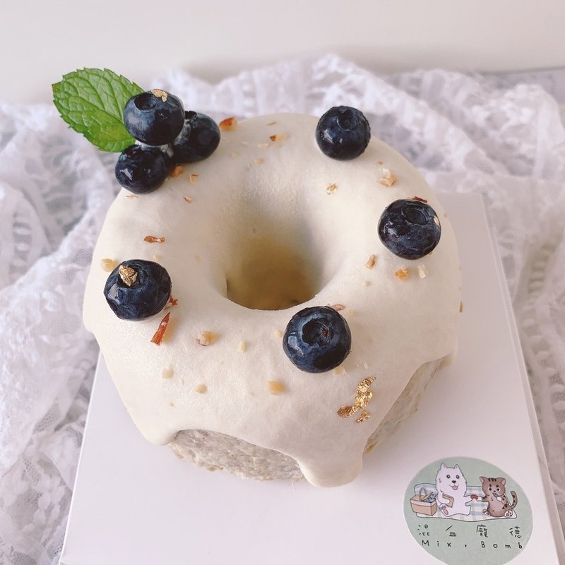 五寸莓果中空奶盖(蓝莓)*勿直接下单 - 猫罐头/鲜食 - 新鲜食材 
