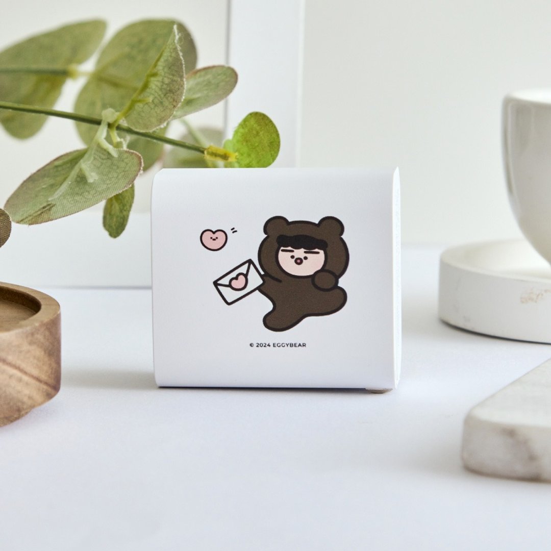 蛋塔熊妹互相传情USB3.0+PD20W双孔充电器 - 数码小物 - 塑料 多色