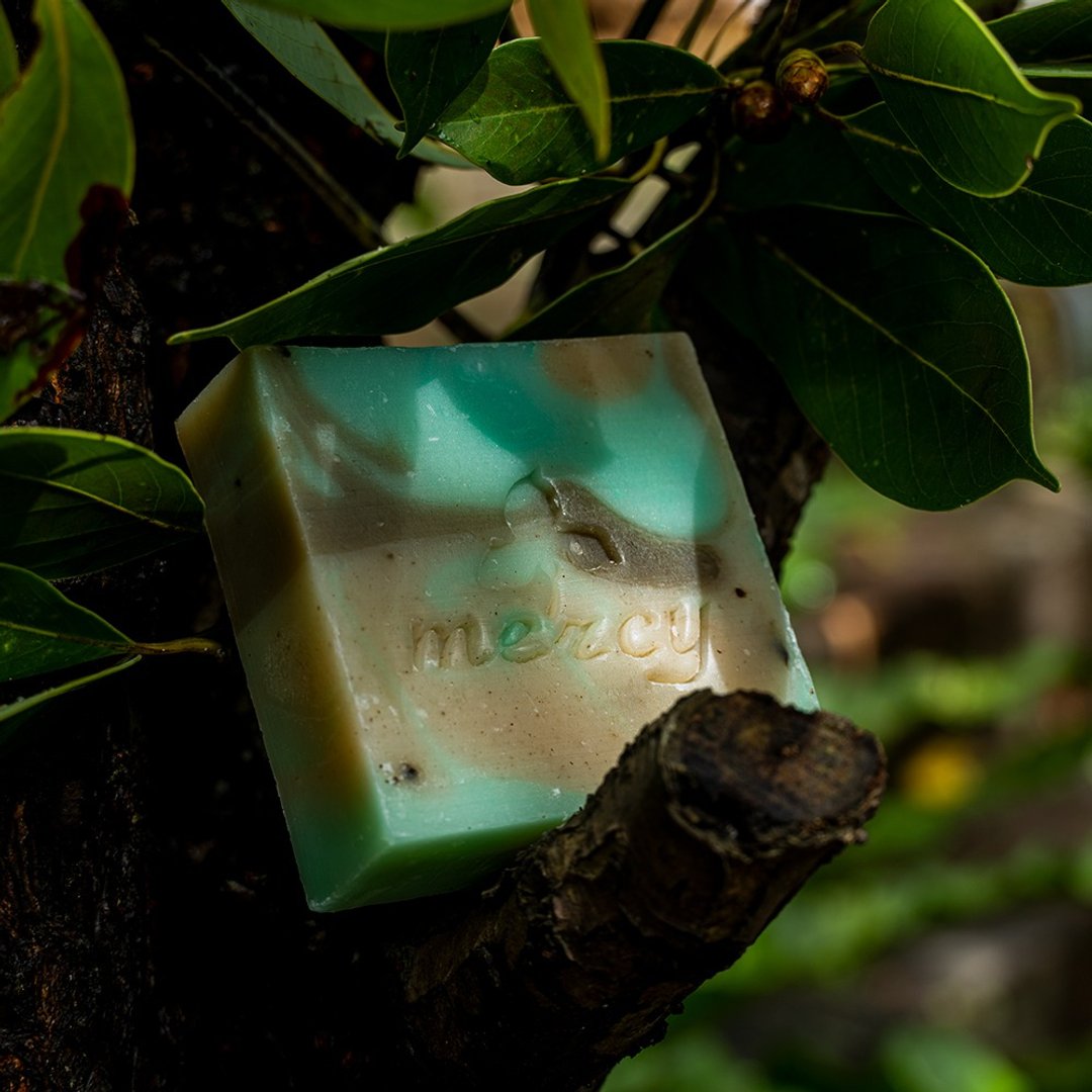 凉夏德国100%薄荷油冰皂 - 肥皂/手工皂 - 其他材质 绿色