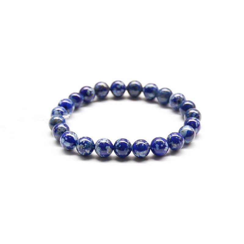 天然水晶 青金石 Lapis Lazuli (青花瓷) 手环 - 手链/手环 - 水晶 