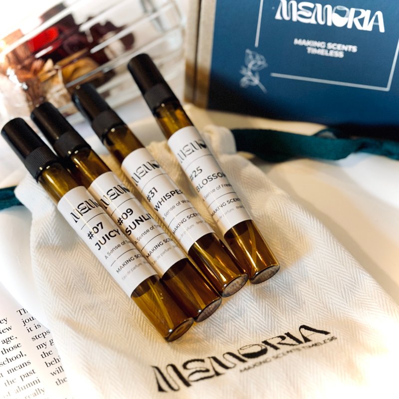 【香水礼盒】Memoria Signature Collection-四款香调-8ml - 香水/香膏 - 其他材质 多色