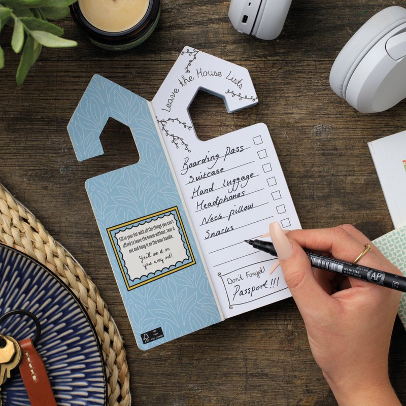 英国品牌 挂钩样式可撕清单本 旅行备忘录买菜清单手账记录本 - 笔记本/手帐 - 其他材质 