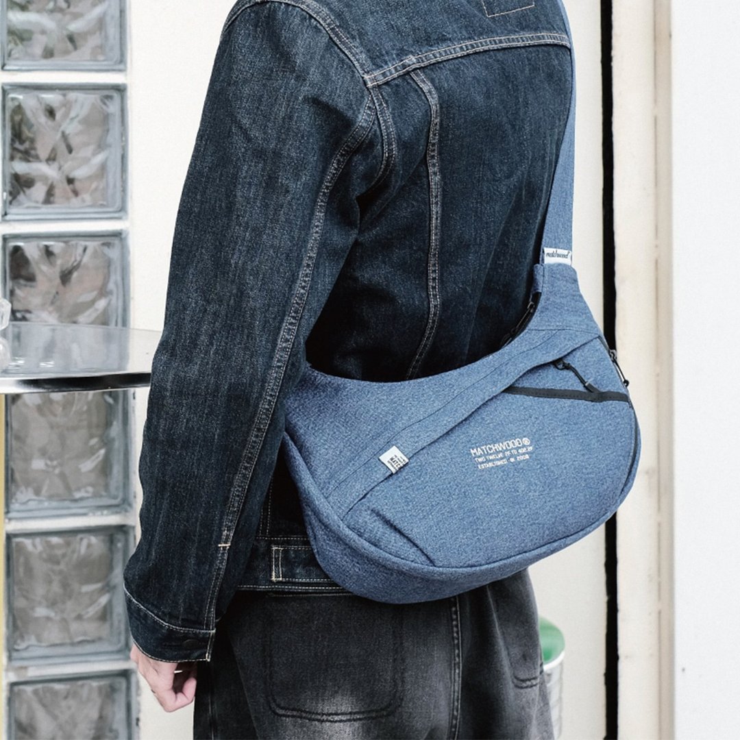新品 Flow Sling Bag 轻量日常斜背包 随身小包 斜背包 侧背包 - 侧背包/斜挎包 - 其他人造纤维 灰色