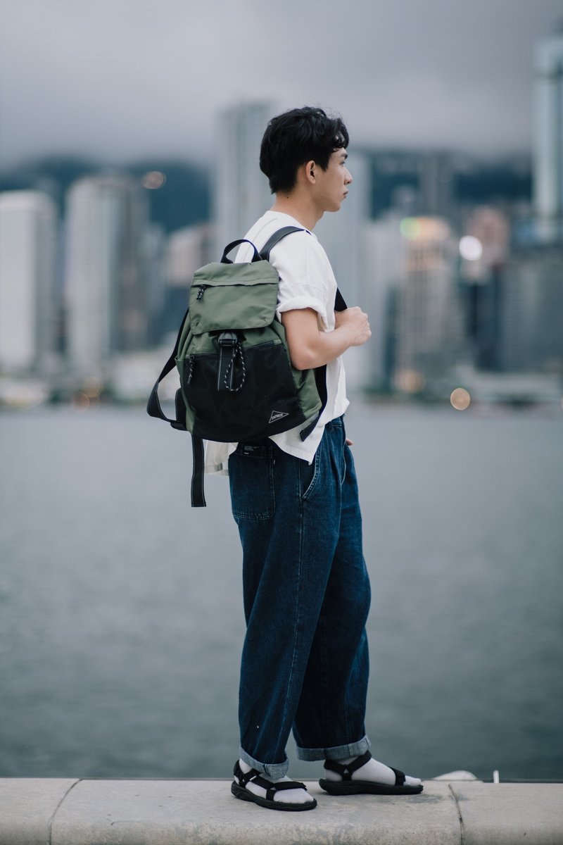 MATT背包 - 后背包/双肩包 - 环保材料 绿色