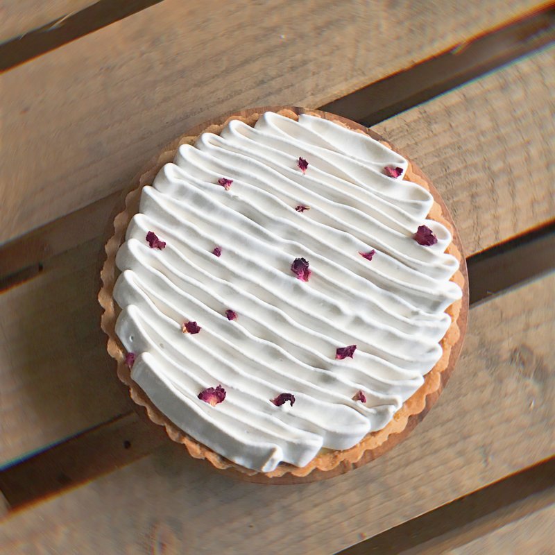 【手作派塔】法式经典柠檬塔 | 6寸、8寸 - 咸派/甜派 - 新鲜食材 黄色