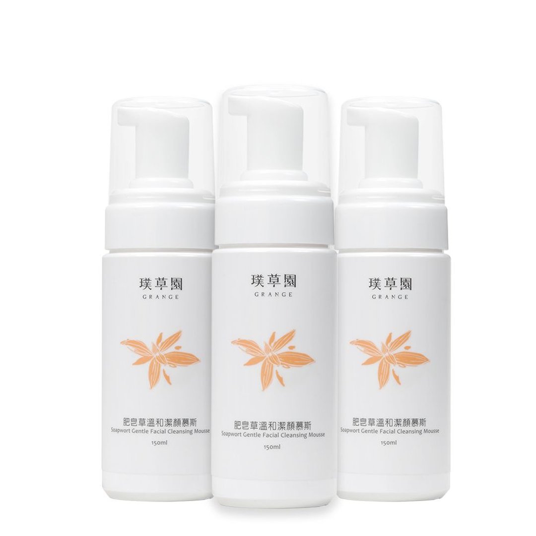 净润保湿洁颜慕斯组 - 脸部清洁/卸妆用品 - 植物．花 绿色