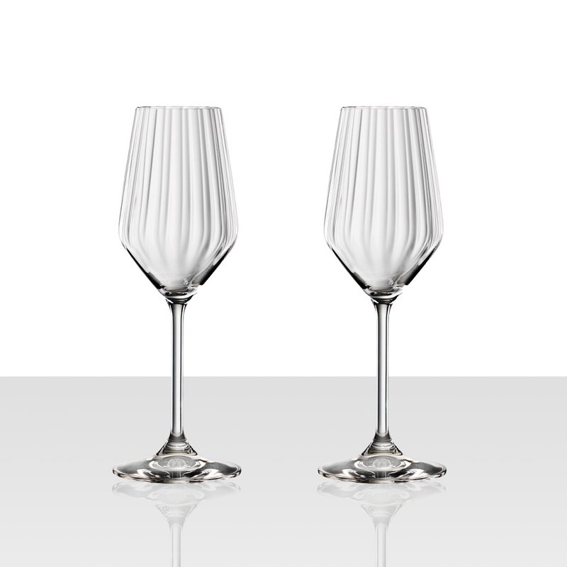 【Spiegelau】 Life Style香槟杯310ml-2入组 - 酒杯/酒器 - 玻璃 