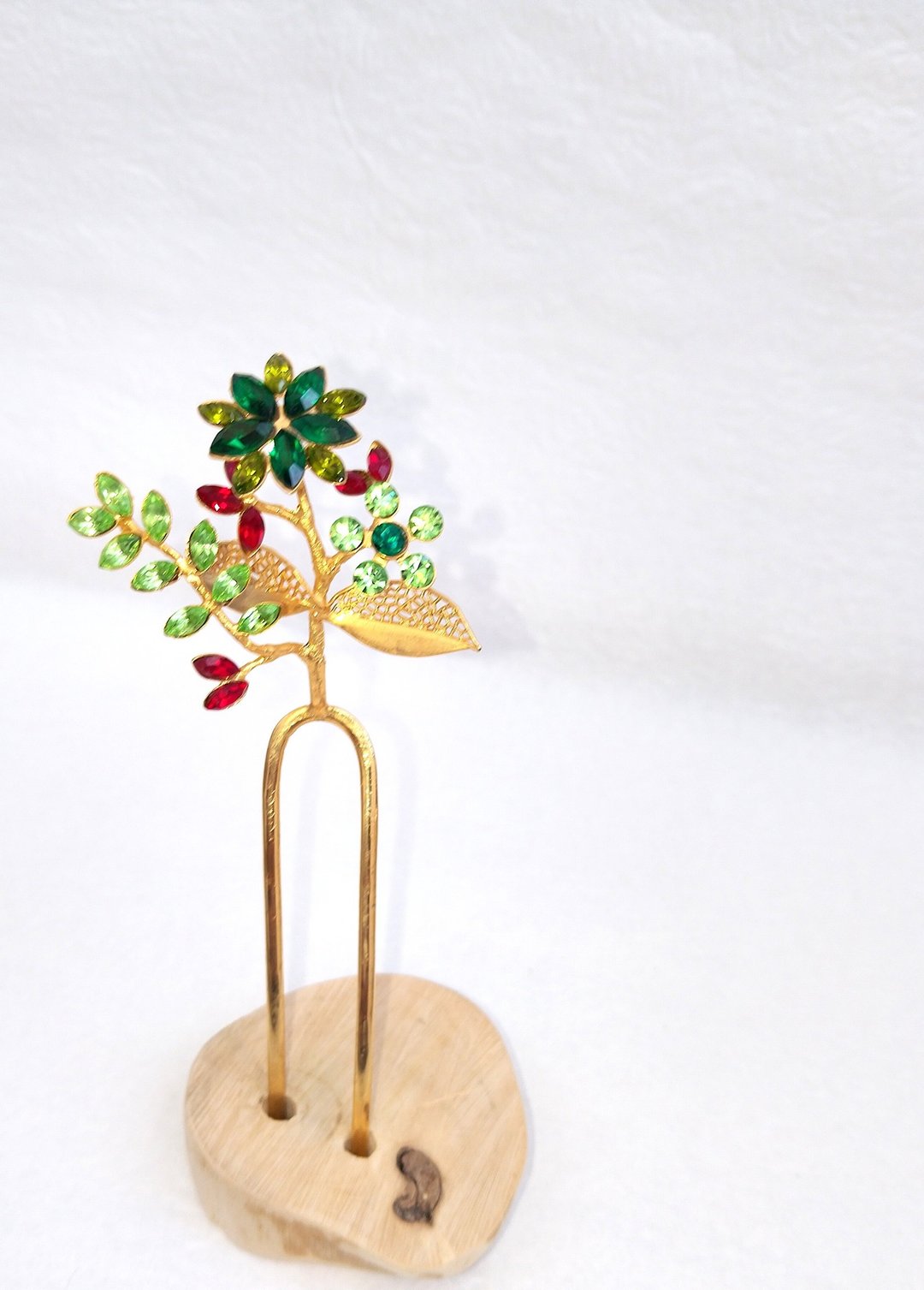 翠叶簪 Luan Kanzashi Atelier - 发饰 - 其他金属 