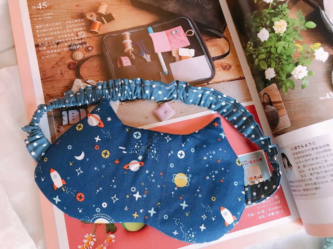 造型眼罩-宝蓝星空 - 其他 - 棉 蓝色