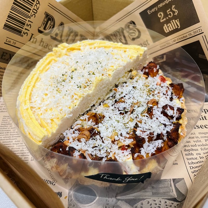六寸双拼 1/2红酒牛肉牧羊人派 & 1/2香料马铃薯番茄菌菇咸派 - 咸派/甜派 - 新鲜食材 