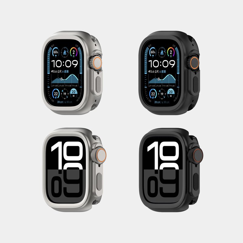【UNIU】Remix 改装保护壳 Apple Watch 49/46mm - 表带 - 铝合金 