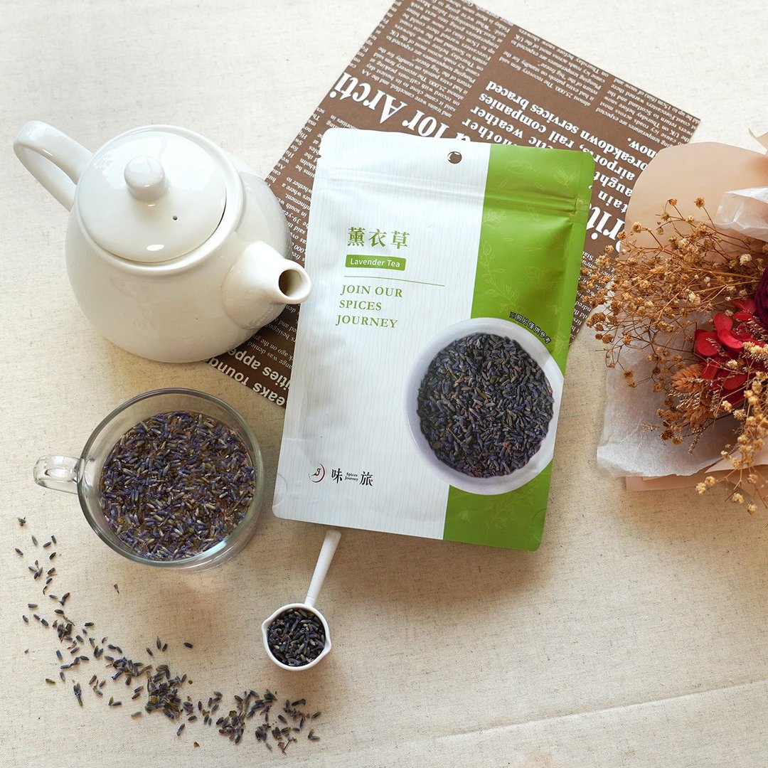 【24小时出货】薰衣草Lavender Tea | 50g/包 | 自然花草系列 - 茶 - 植物．花 