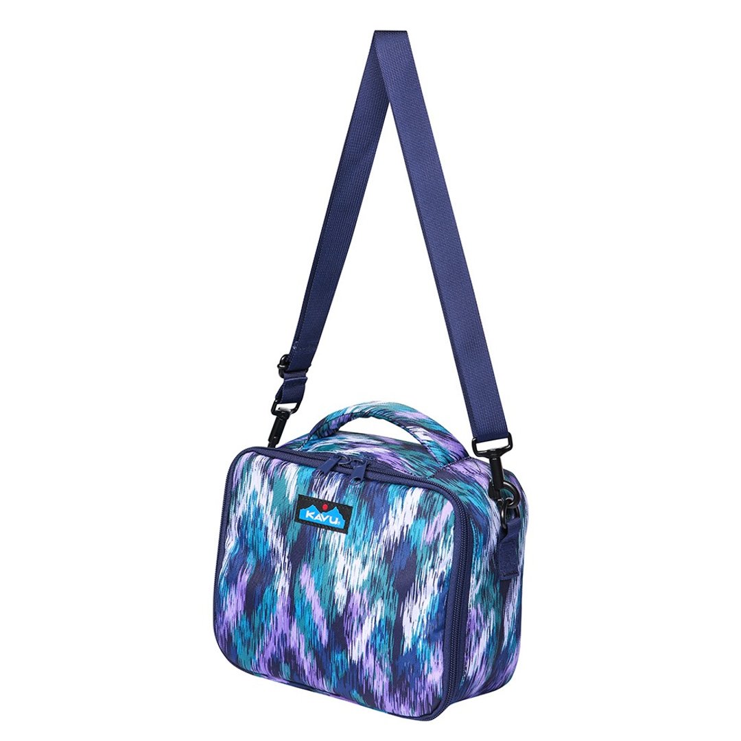 【西雅图 KAVU】Lunch Box 侧背保冷袋 冰川伊卡 #9017 - 露营用品 - 其他材质 蓝色