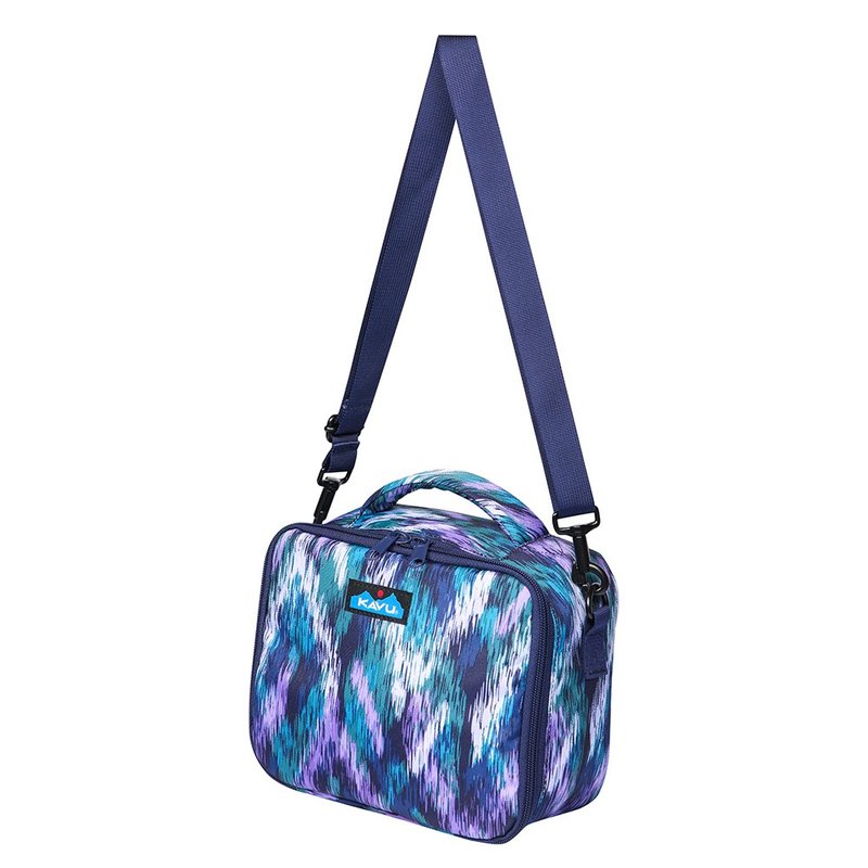 【西雅图 KAVU】Lunch Box 侧背保冷袋 冰川伊卡 #9017 - 露营用品 - 其他材质 蓝色