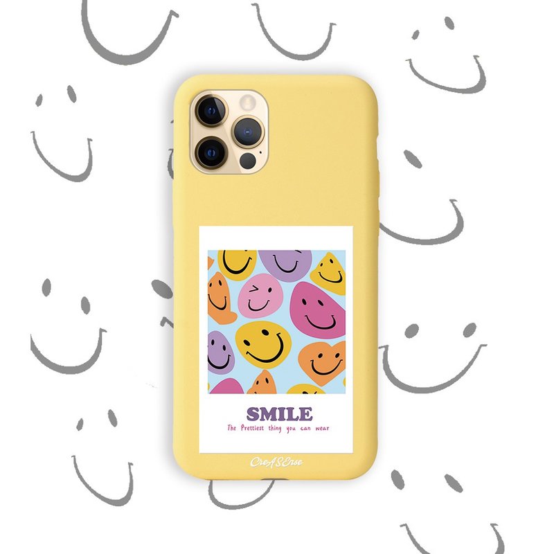 笑即可拍 微笑 爱 和平 防摔手机壳 CSBI08 - 手机壳/手机套 - 硅胶 多色