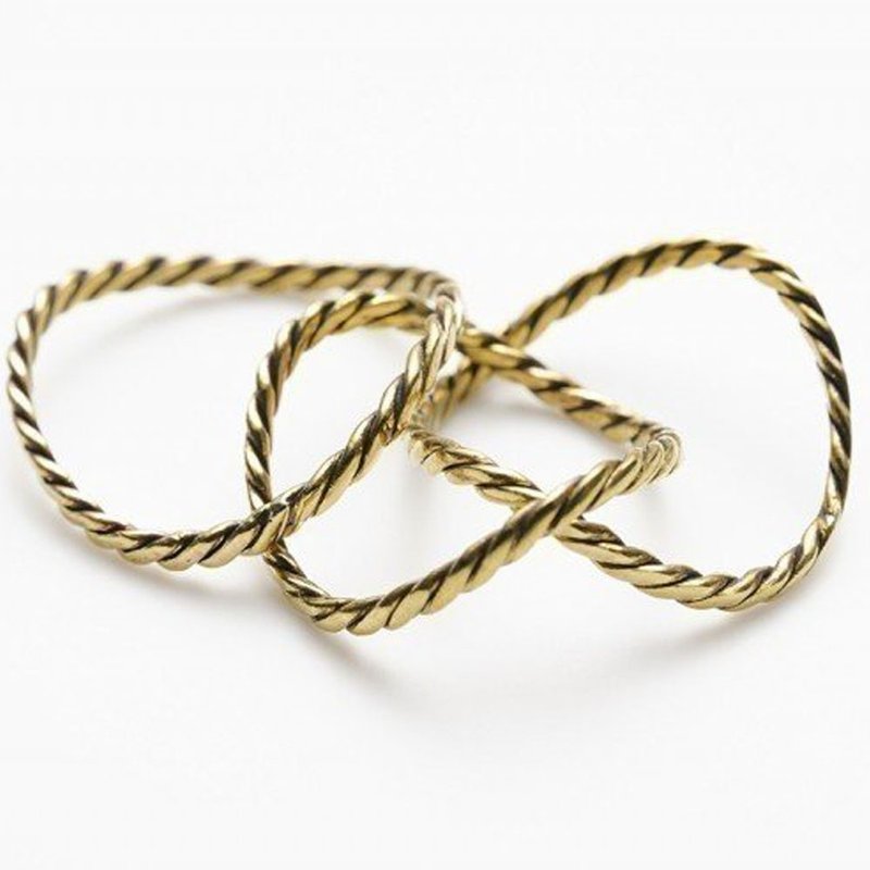 Ms. Chen Jiao you / CR1 - 戒指 - 其他金属 金色