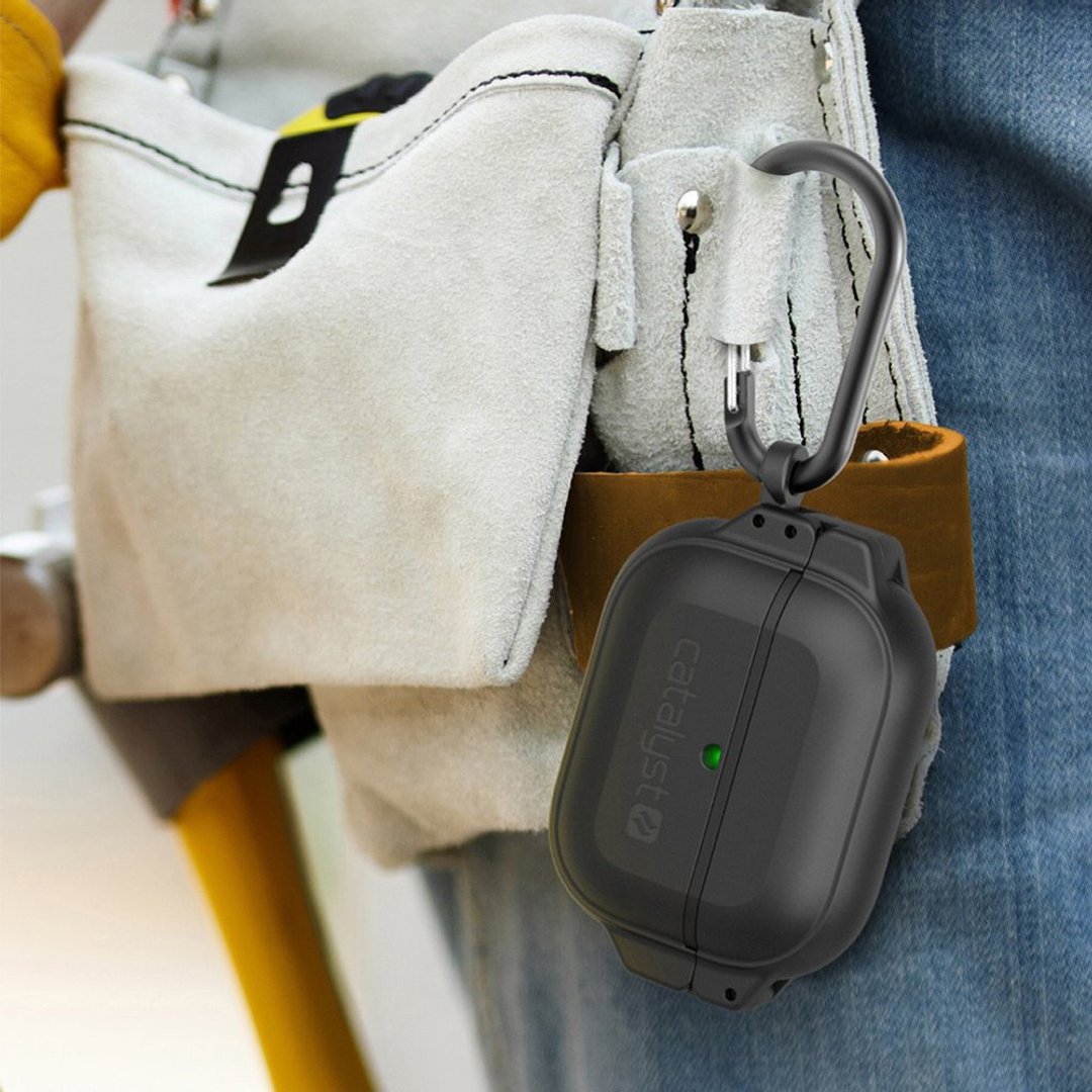 CATALYST Apple AirPods Pro 耐冲击防水硬式保护壳-黑 - 耳机收纳 - 硅胶 黑色