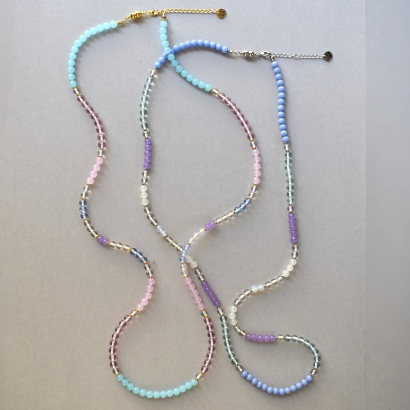 风景与色彩 80cm | 2026.01. - 项链 - 玻璃 