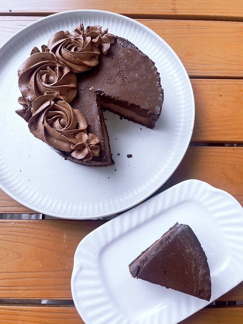 2024母亲节蛋糕/浓醇巧克力/无加糖无麦麸 - 蛋糕/甜点 - 其他材质 
