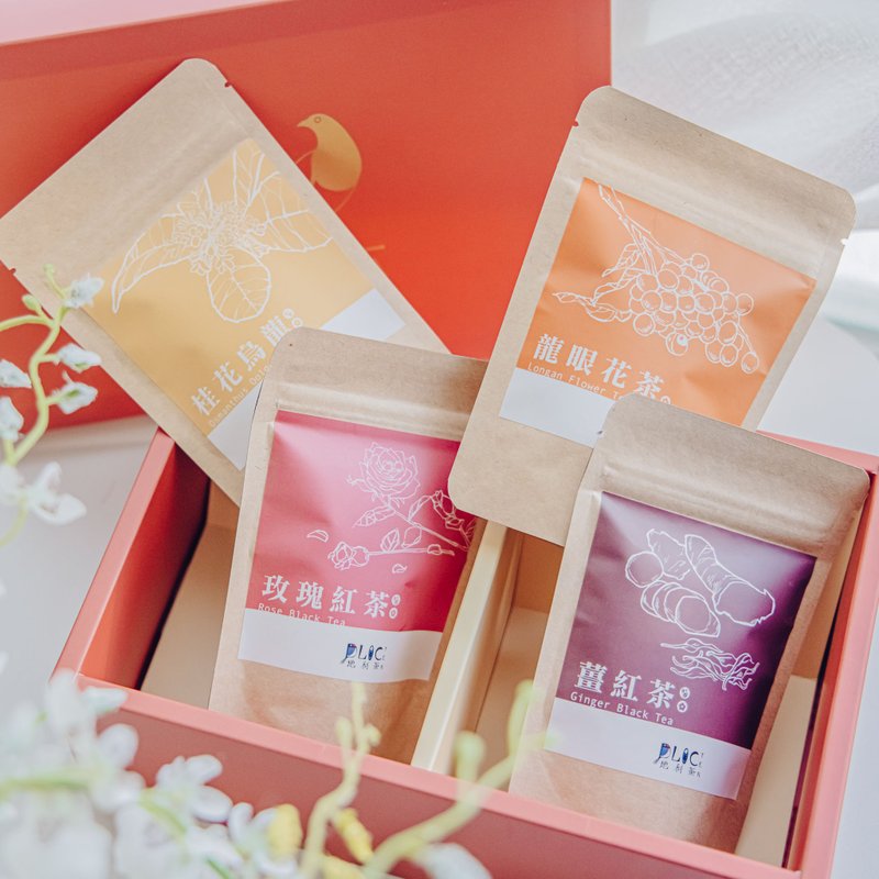 暖粹花草茶体验礼盒 - 茶 - 新鲜食材 