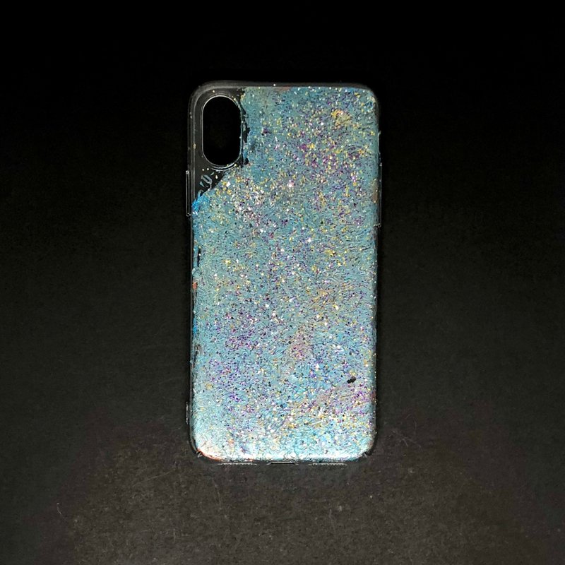 Acrylic 手绘抽象艺术手机壳 | iPhone X/XS | MOMO - 手机壳/手机套 - 压克力 多色
