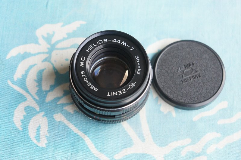 MC HELIOS-44M-7 镜头 F2 58mm 适用于 M42 ZENIT PENTAX Canon Nikon - 相机 - 其他材质 