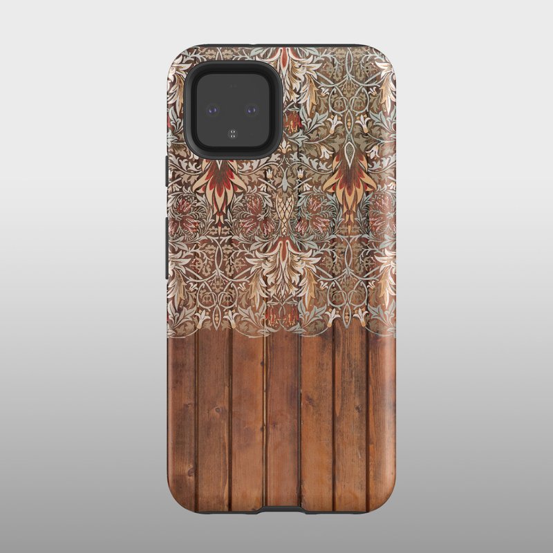 Google Pixel 5 全机种对应 防摔手机壳 S573 - 手机壳/手机套 - 塑料 咖啡色