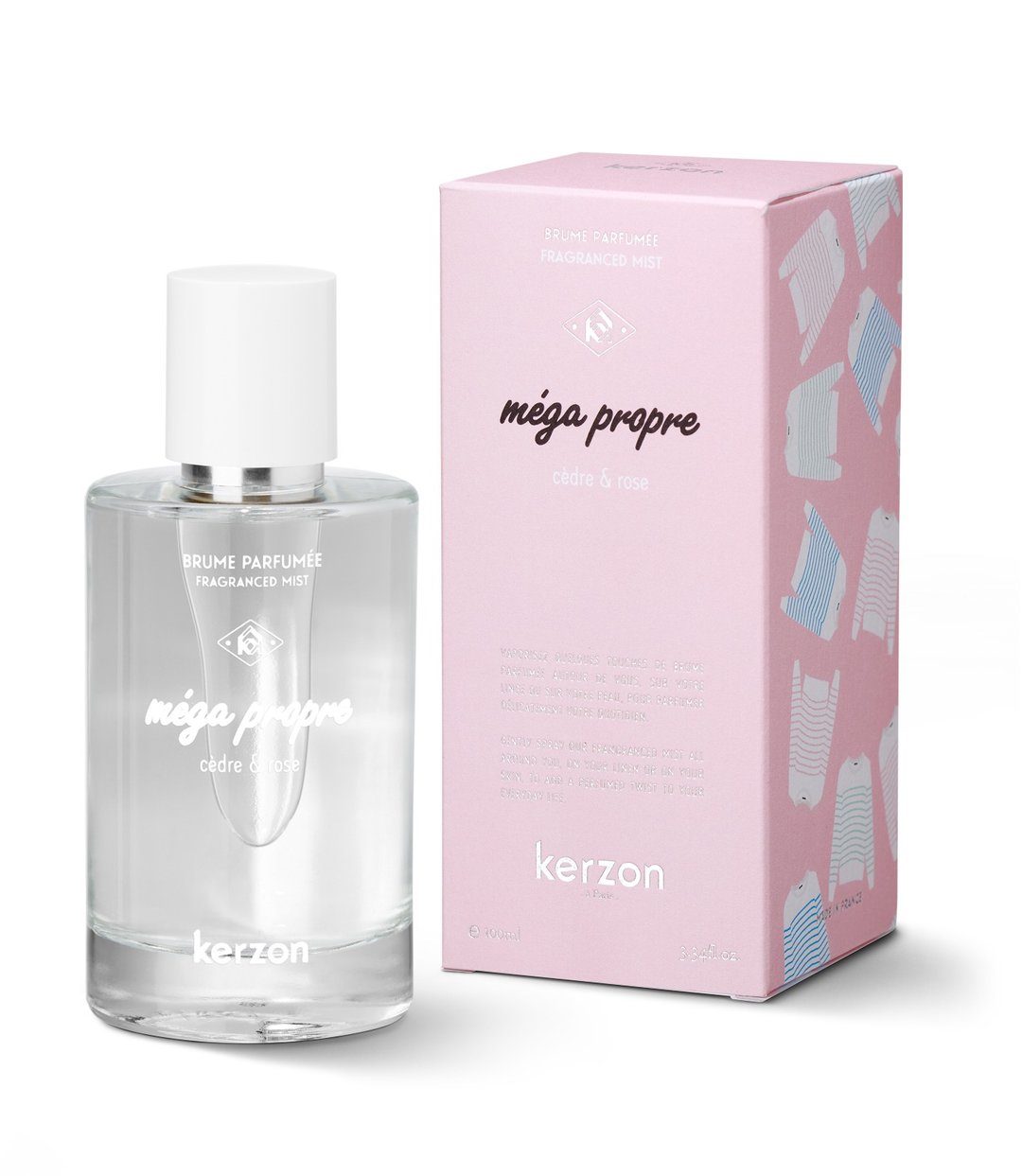 【衣物香氛】KERZON 无敌洁净织品呵护香氛喷雾_玫瑰 100ml - 香薰/精油/线香 - 精油 