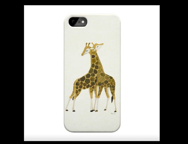 一对长颈鹿 独家高质感防刮防摔放卡款 APPLE全系列三星NOTE与S系 - 其他 - 其他材质 