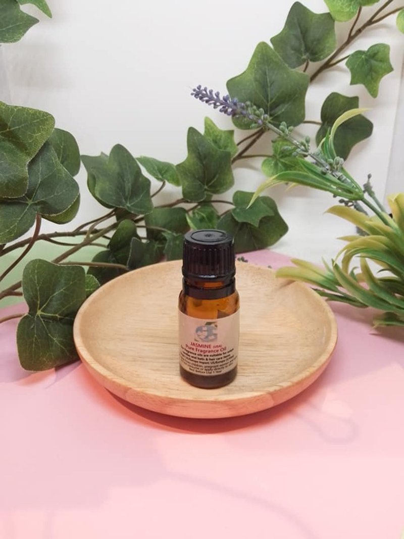 造型扩香石配香薰油(异国茉莉花) - 香薰/精油/线香 - 其他材质 绿色