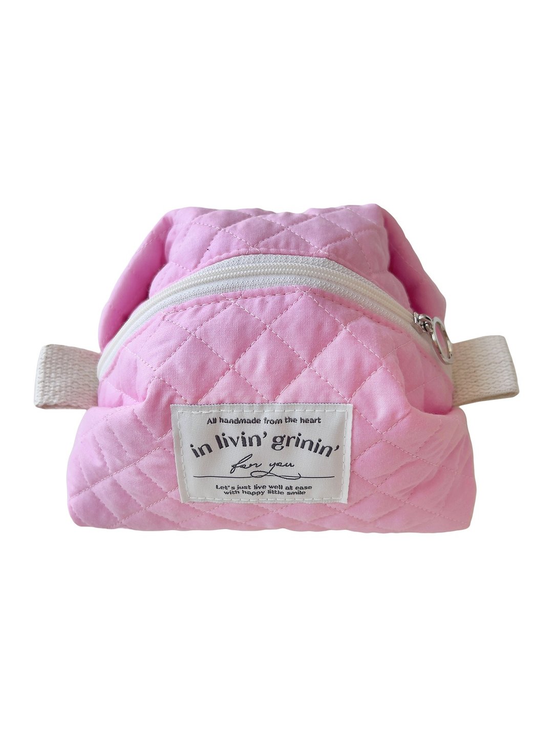 murmuring pouch M_pink berry - 化妆包/杂物包 - 其他人造纤维 粉红色