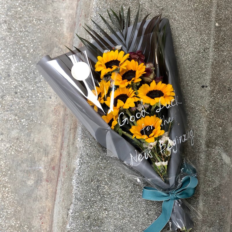 爱慕的告白 文字定制鲜花束 - 干燥花/捧花 - 植物．花 