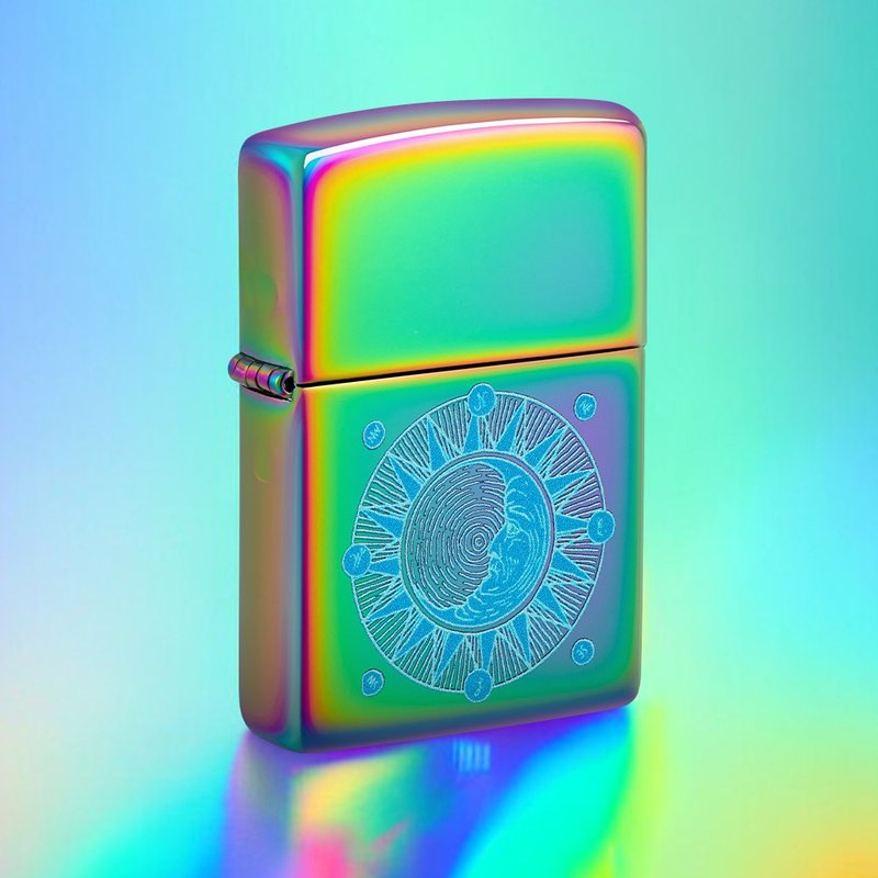 【ZIPPO官方旗舰店】幻彩日月防风打火机 48960 - 其他 - 铜/黄铜 多色