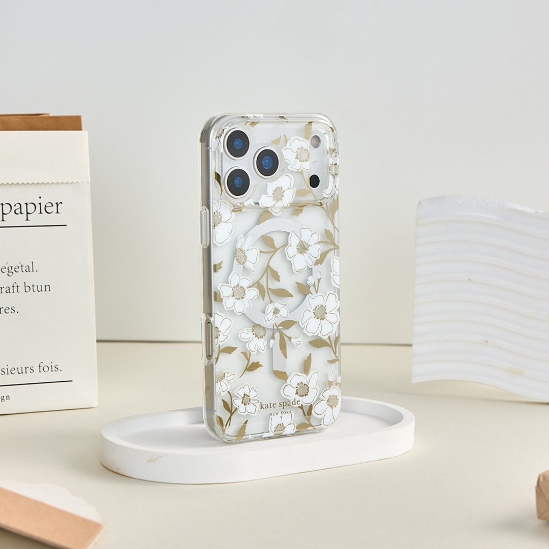 kate spade iPhone 17 系列 磁吸精防摔手机壳 茉莉 - 手机壳/手机套 - 塑料 