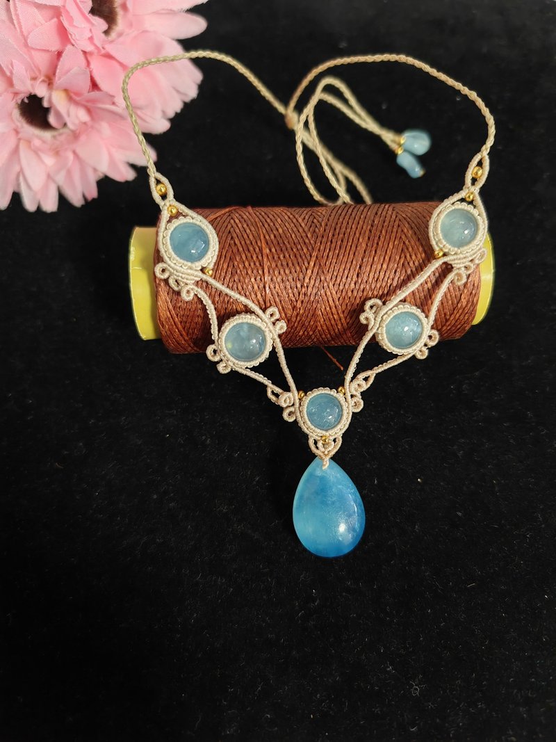 海南宝项链 - 项链 - 宝石 蓝色