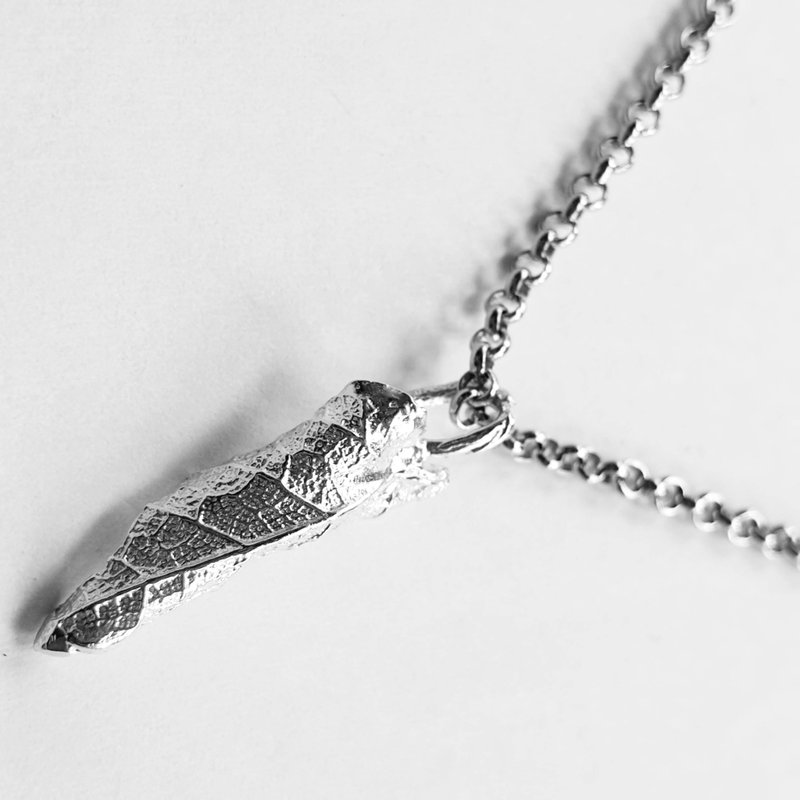 荒野1号-梦想饰戒之荒野金工1~3集作品-御匠敲饰 - 项链 - 纯银 银色