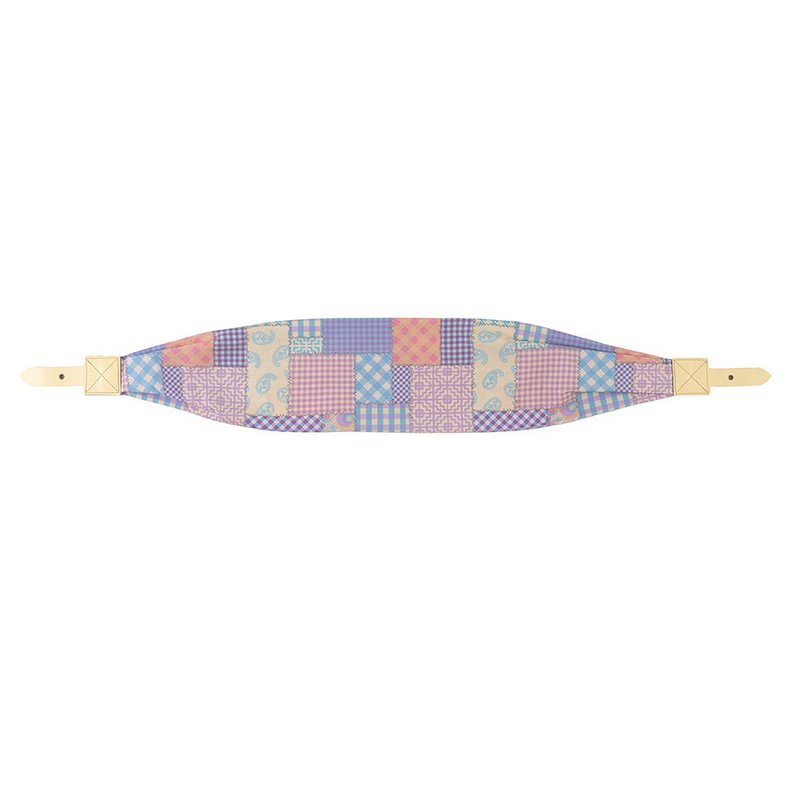 西班牙Polarbox 流行时尚拼布肩带-起司黄 - 露营用品 - 绣线 黄色