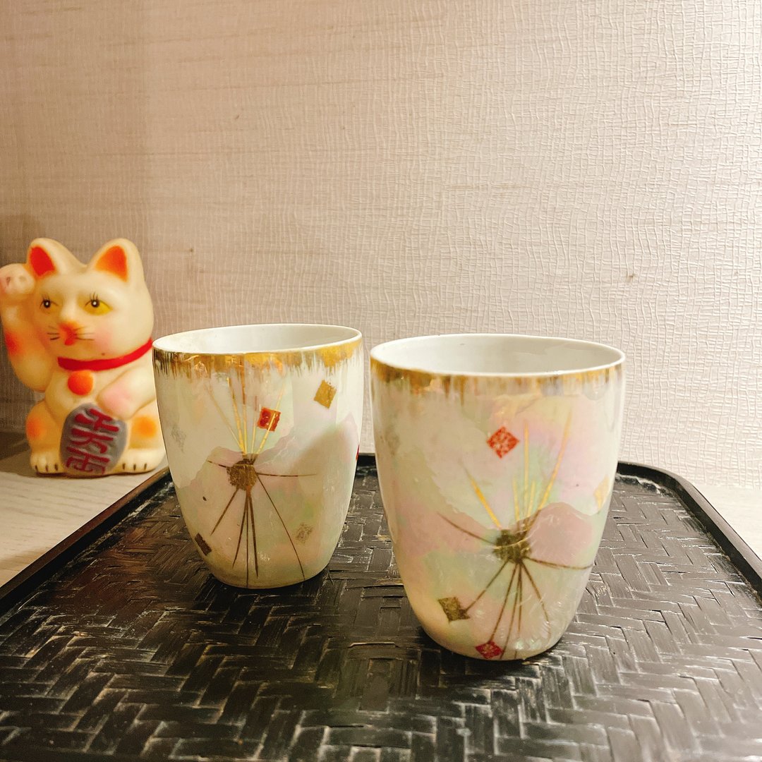 台湾早期奇龙珍珠釉茶杯 - 其他杯子 - 陶 