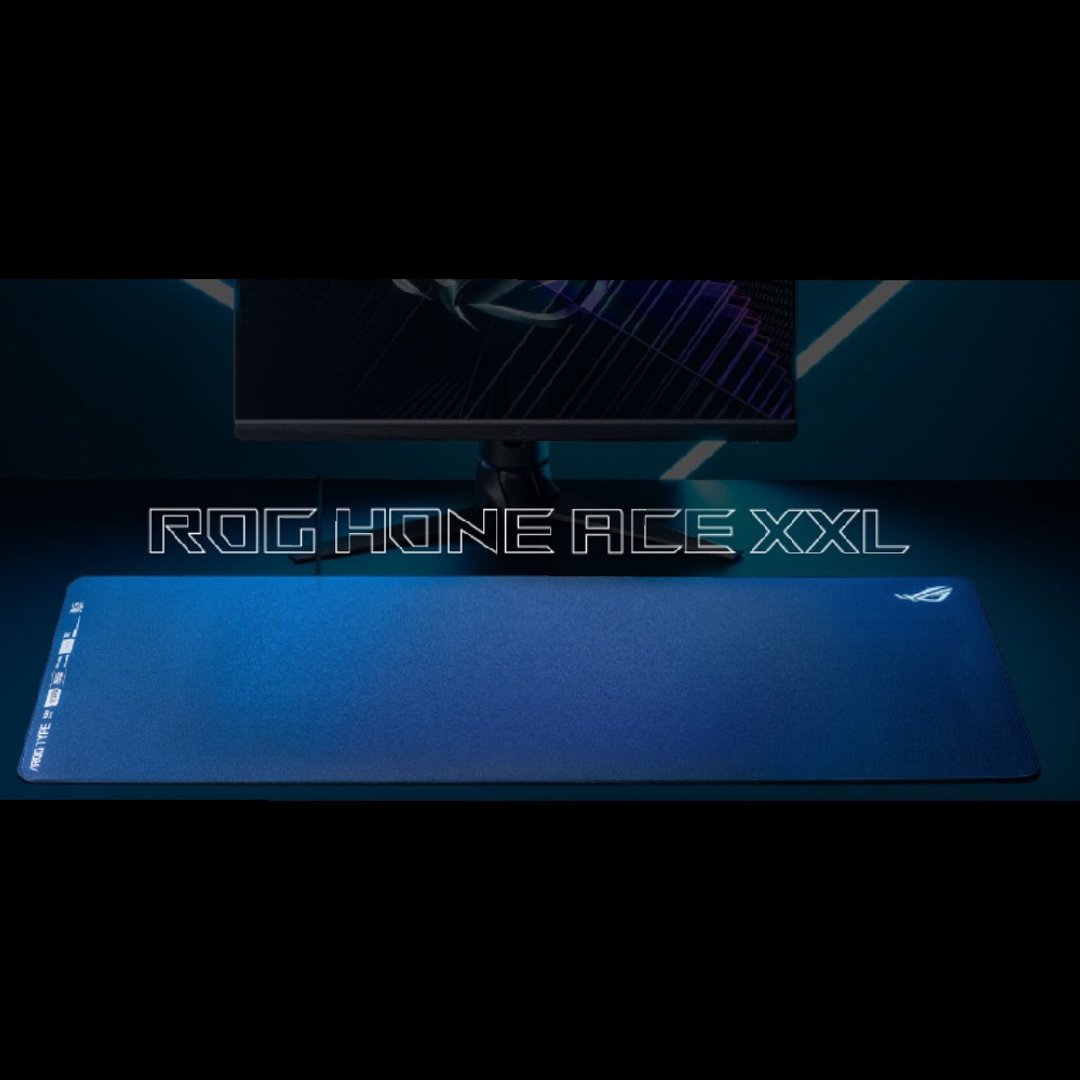 ASUS 华硕 ROG Hone Ace XXL 电竞鼠垫 - 鼠标垫 - 其他材质 黑色