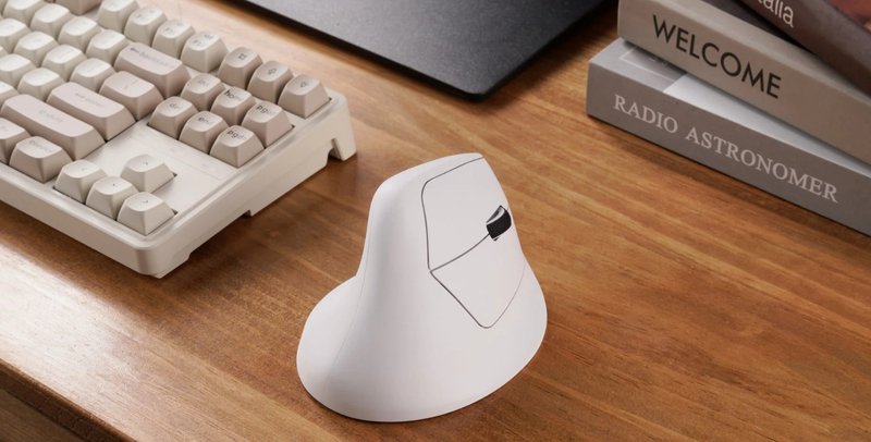 Keychron M5 人体工学无线鼠标 - 电脑配件 - 聚酯纤维 