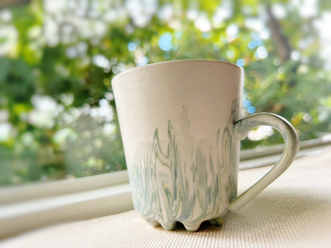 流水马克杯 - 其他杯子 - 瓷 