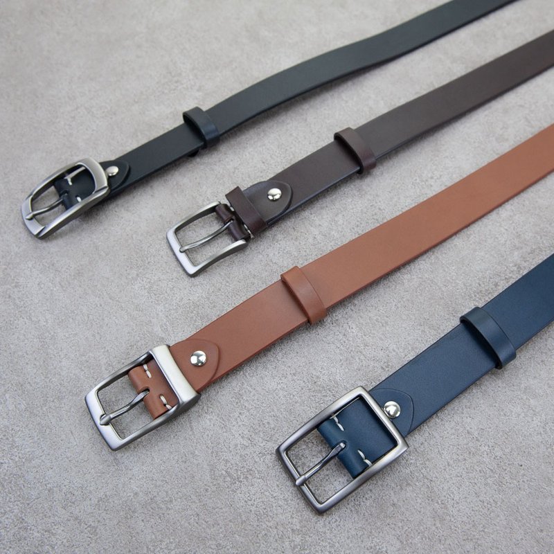 皮带 腰带, 客制刻字, 烫金, 34mm - 皮带/腰带 - 真皮 多色