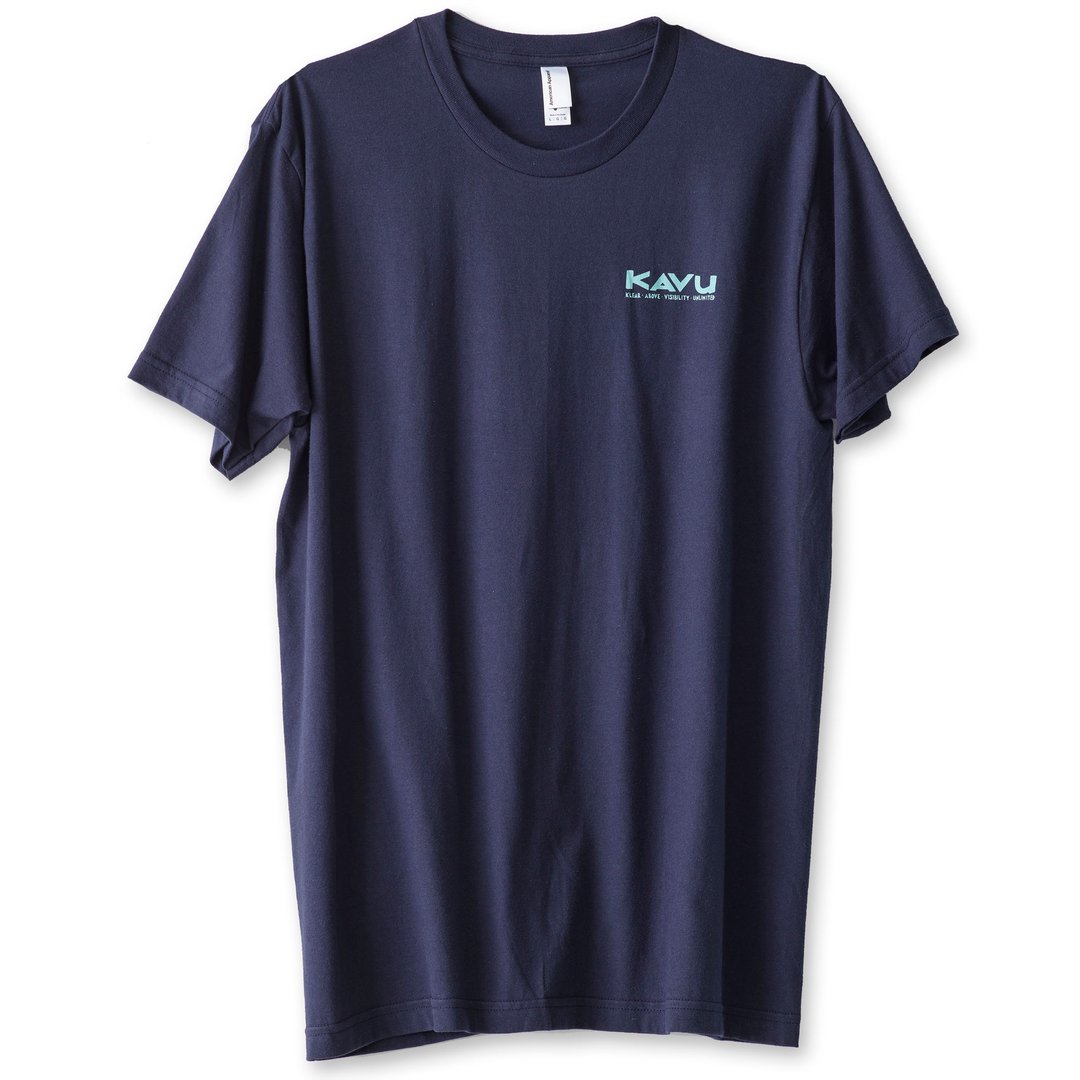 【西雅图 KAVU】Paddler Wanted 棉质T-Shirt 海军蓝 #8081 - 男装上衣/T 恤 - 棉．麻 蓝色