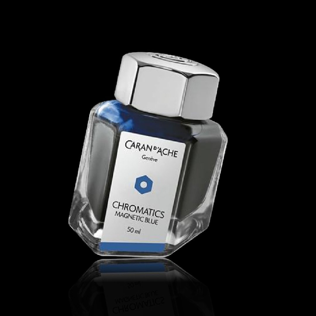 CARAN d ACHE 卡塔尔 色彩墨水(磁性蓝) - 墨水 - 颜料 蓝色