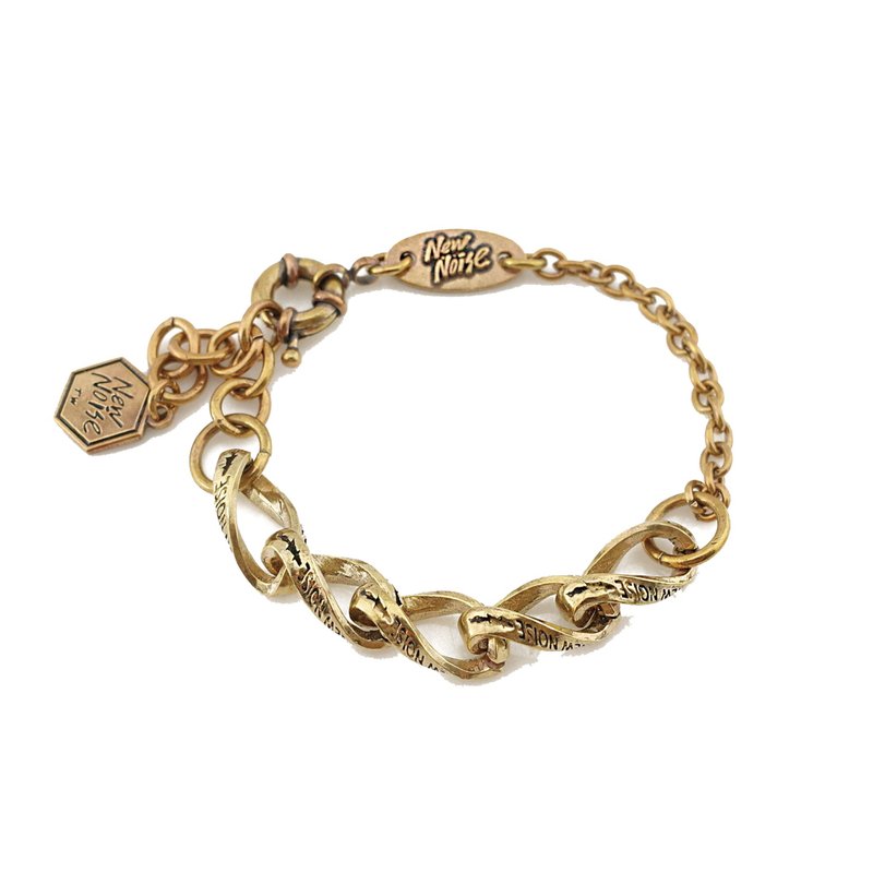 无限循环Loop声波手链小款 - 手链/手环 - 其他金属 金色