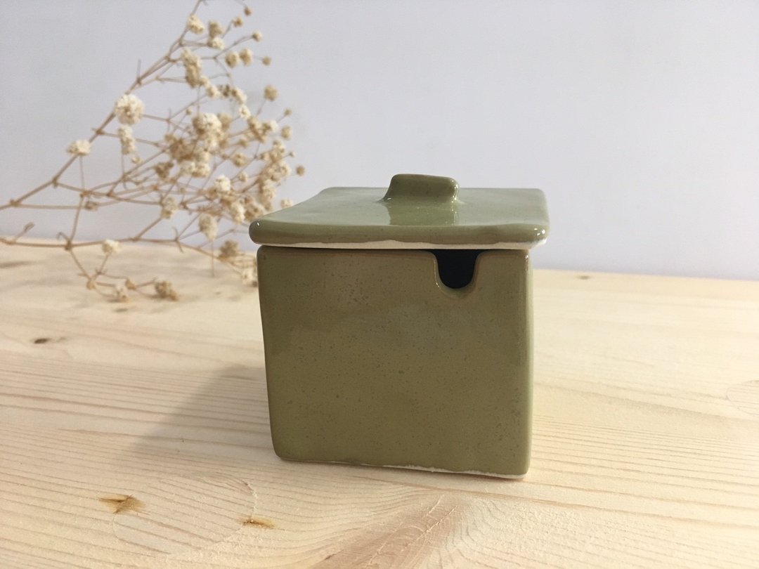 陶小罐 - 花瓶/陶器 - 陶 绿色