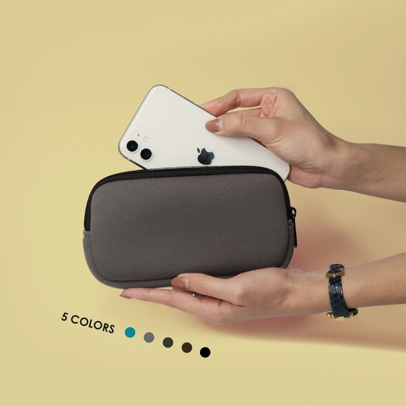 6寸手机收纳袋 保护袋 万用袋 有内隔层【5色】 - 手机壳/手机套 - 防水材质 灰色