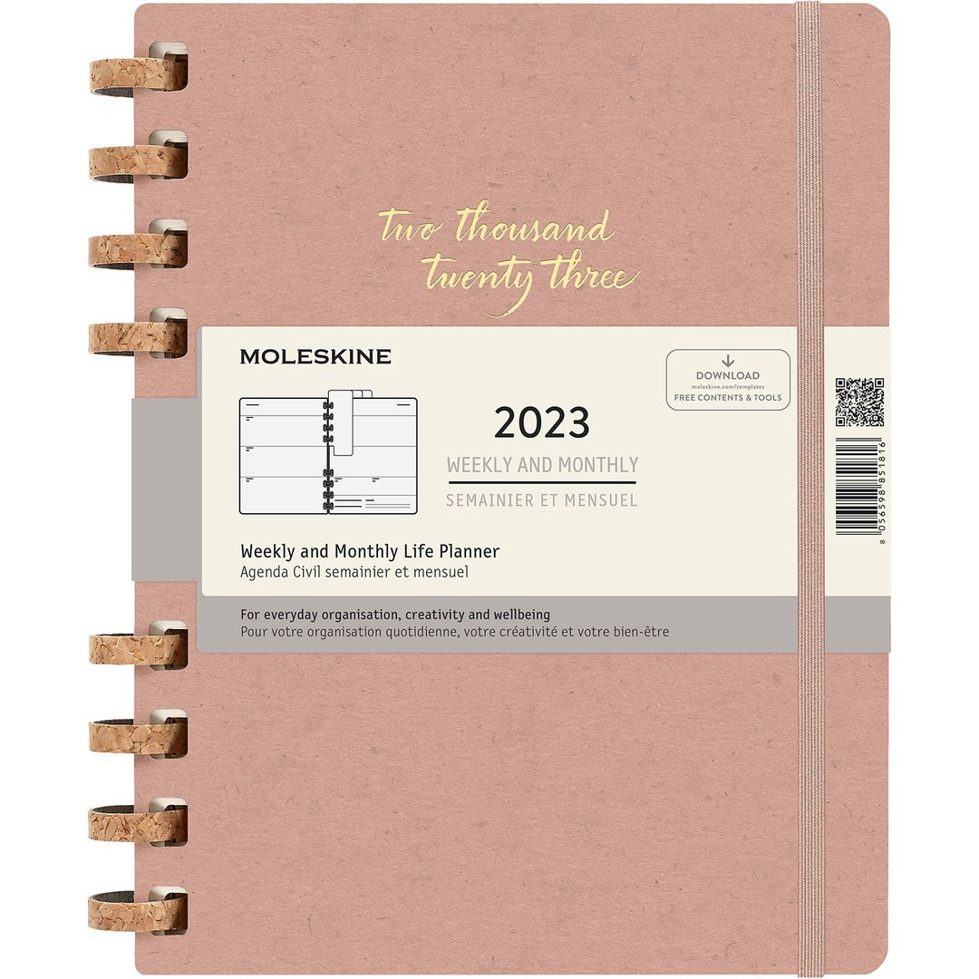 _勿上架_MOLESKINE 2023 线圈万用手帐 12M XL 裸棕 - 笔记本/手帐 - 纸 卡其色